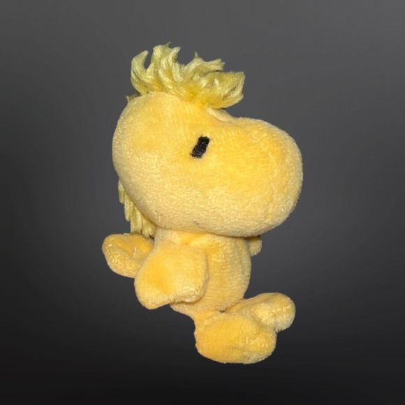 2017 TY Woodstock Peanuts Clip On Key Chain Plush Stuffed Animal  Backpack Clip - Picture 1 of 5
